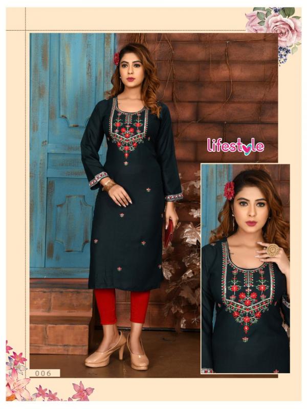 Trendy LifeStyle Vol 2 Rayon Designer Exclusive Kurti collection